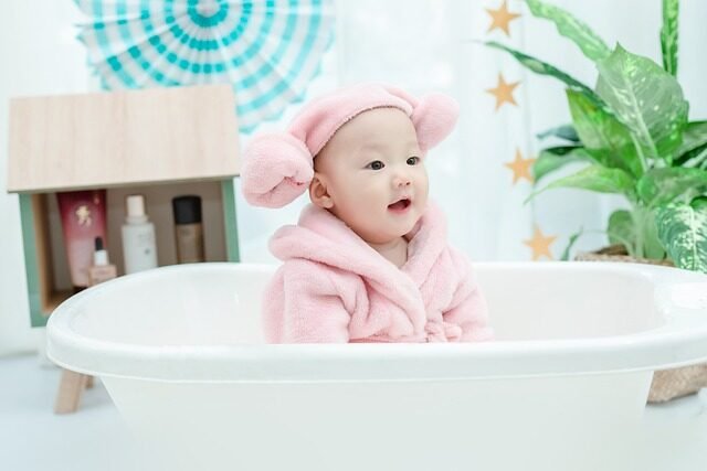 bañera plegable para bebés