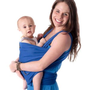 CuddleBug Fular Portabebés Fácil de Usar – Portabebés Recién Nacido y Niños