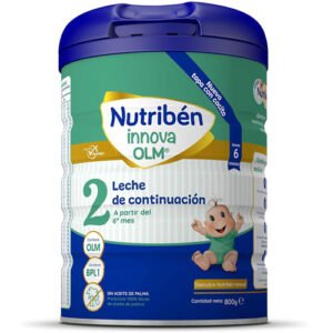 Nutribén Innova 2 - Leche de Fórmula en Polvo de Continuación | Bebé a Partir de los 6 Meses
