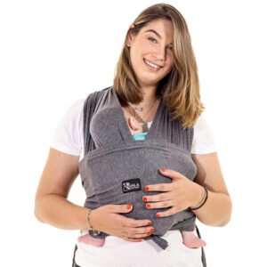 Koala Babycare - Bufanda de transporte ajustable, unisex, ajustable y de hasta 9 kg,