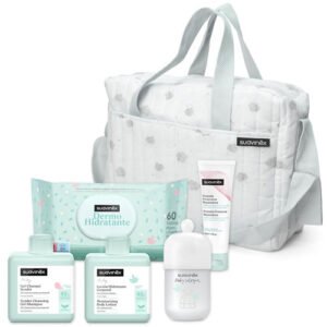 Suavinex, Bolso Carro Bebé con Cosmética: Gel Champú Syndet