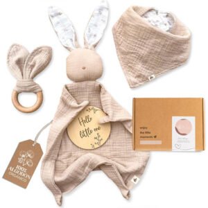 Mikito - Pack con 4 Regalos para Bebes Recien Nacidos Originales
