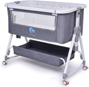 Bellababy Cuna Colecho Bebe, Minicuna Colecho para Dormir Juntos de Forma Segura