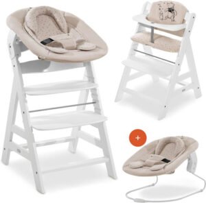 Hauck Alpha Plus Newborn Set de Trona Evolutiva Bebe con Hamaca Bebe