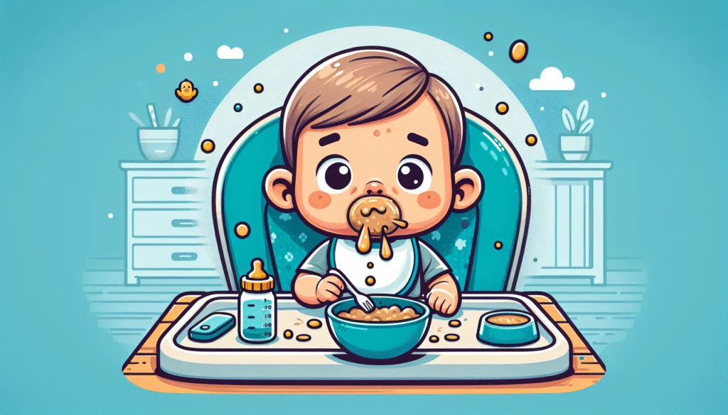 es normal que mi bebe regurgite despues de comer image 2
