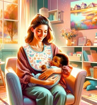 baberos de lactancia para bebes