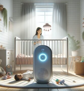 monitor de control de ruido para bebes