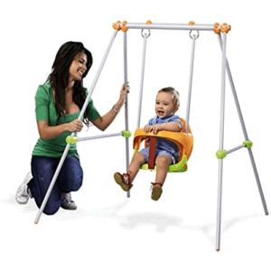 Smoby-Columpio de Metal para bebé