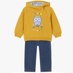 Mayoral Conj. Pantalon Denim Pullover para bebé niño