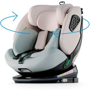 Babify Silla De Coche Bebé Grupo 0 1 2 3 ISOFIX Con Rotación
