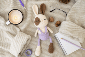 Minicunas para bebés: comodidad y seguridad 2 juguete-de-peluche-lindo-hecho-de-ganchillo